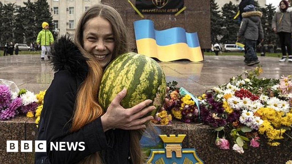 Why did Zelensky want a watermelon in Kherson?