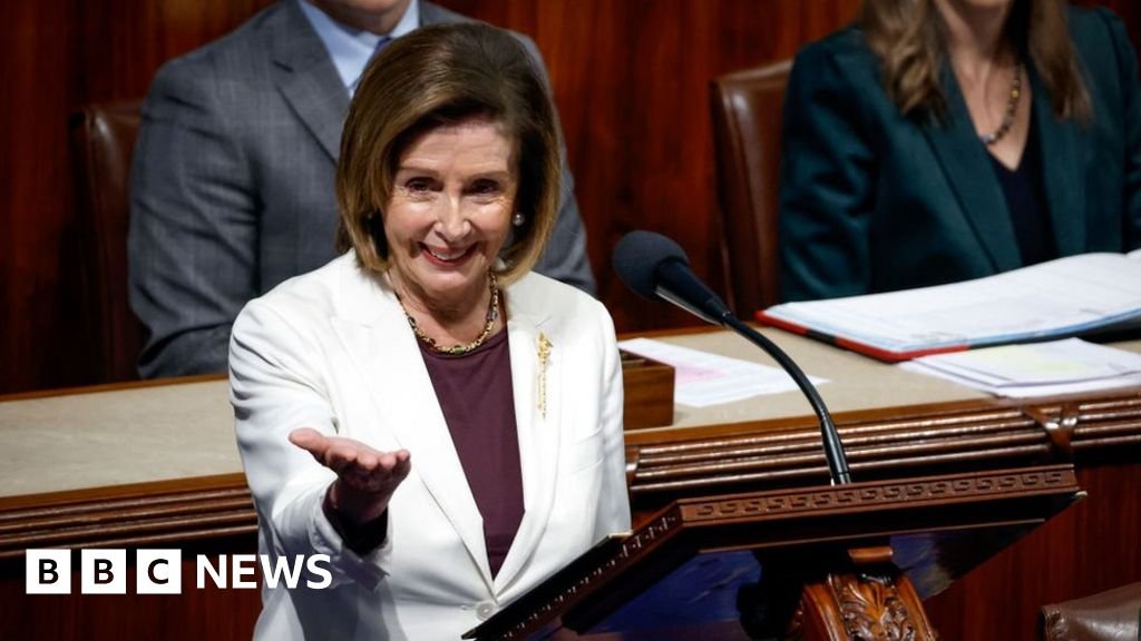 Nancy Pelosi stands down as leader of US House Democrats