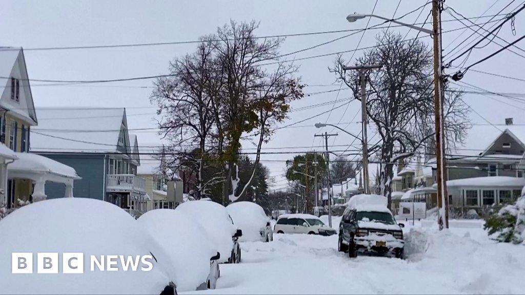Potentially historic snowstorm hits New York state