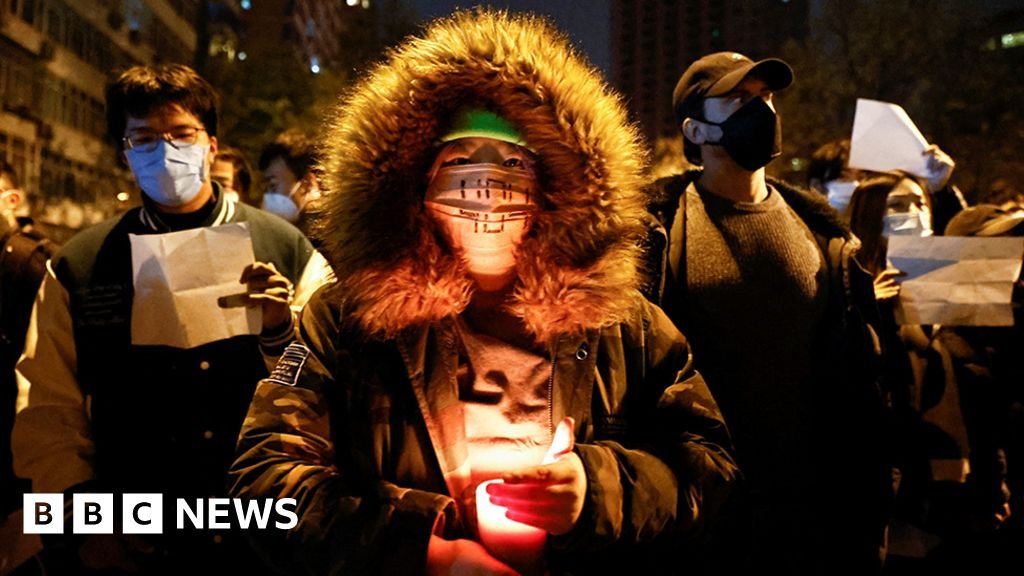 China protests: Dramatic photos from across the country