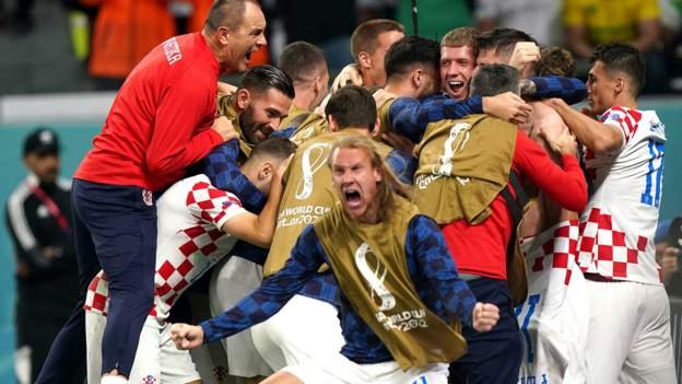 Brazil out of World Cup as Croatia win on penalties