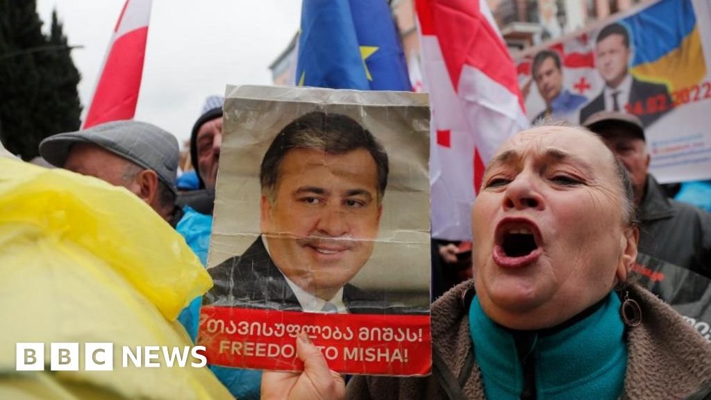 Georgia's ailing ex-leader Saakashvili appeals for release