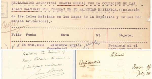 Digitalized documenst on Argentina's Falklands claim made available to the public