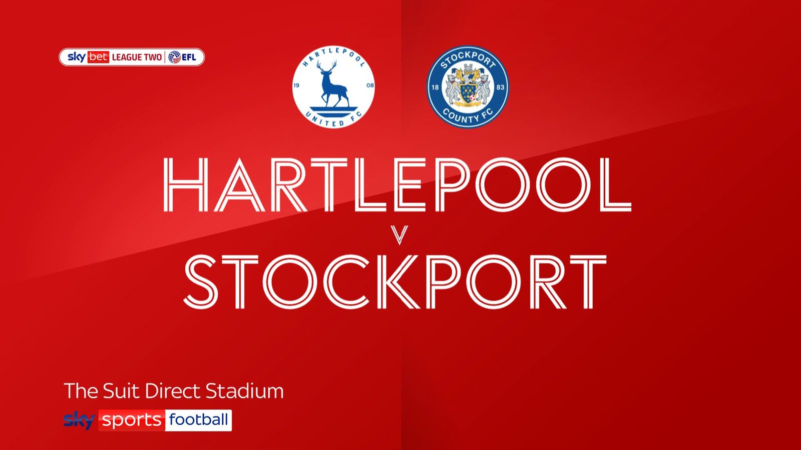 Hartlepool 0-5 Stockport: County boss Dave Challinor returns to haunt former club