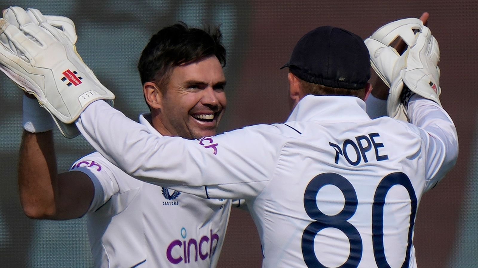 James Anderson bowls Mohammad Rizwan with 'unplayable delivery' as England seamer fires again at 40