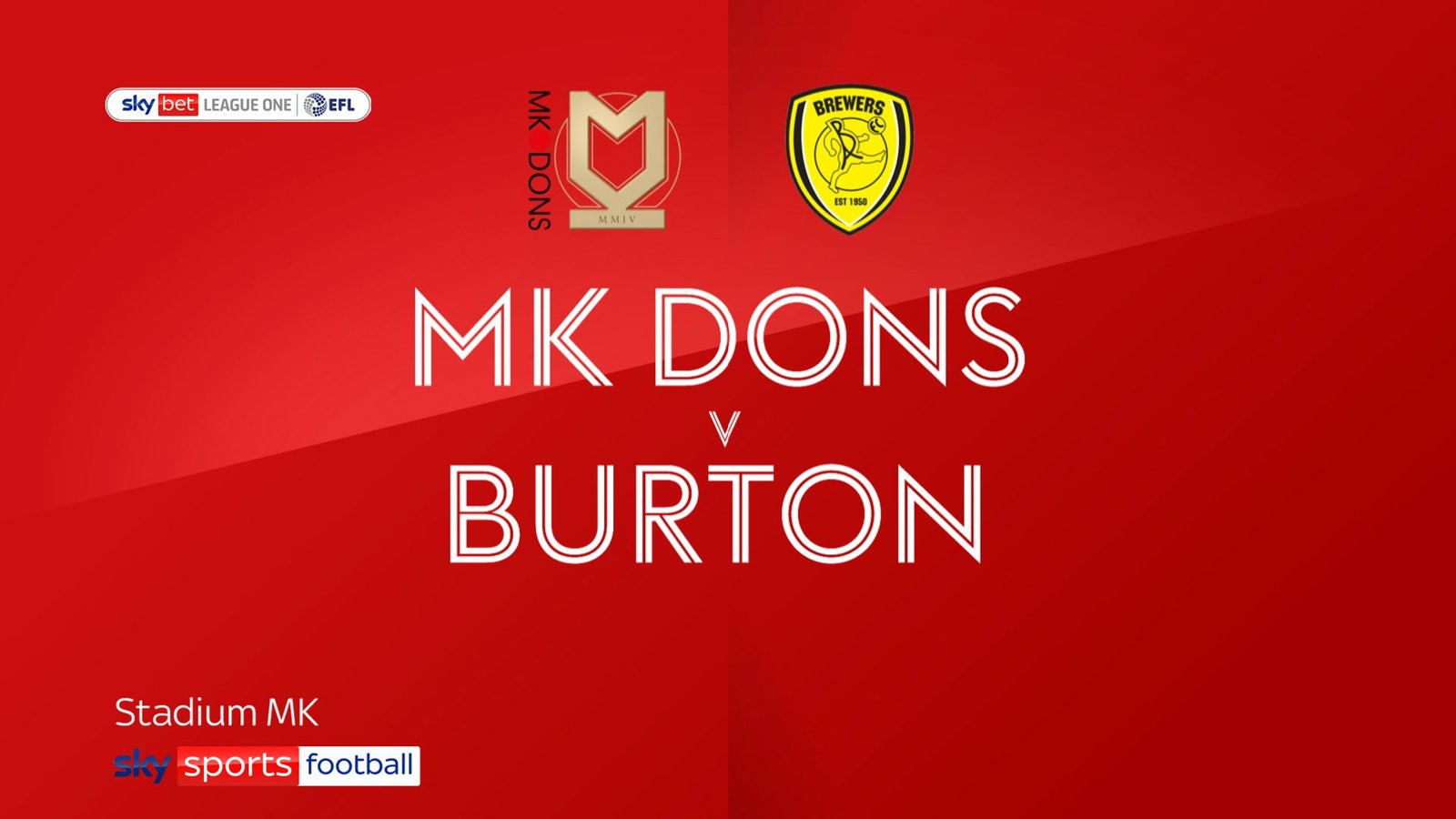 MK Dons 1-1 Burton: Bradley Johnson equalises late for MK