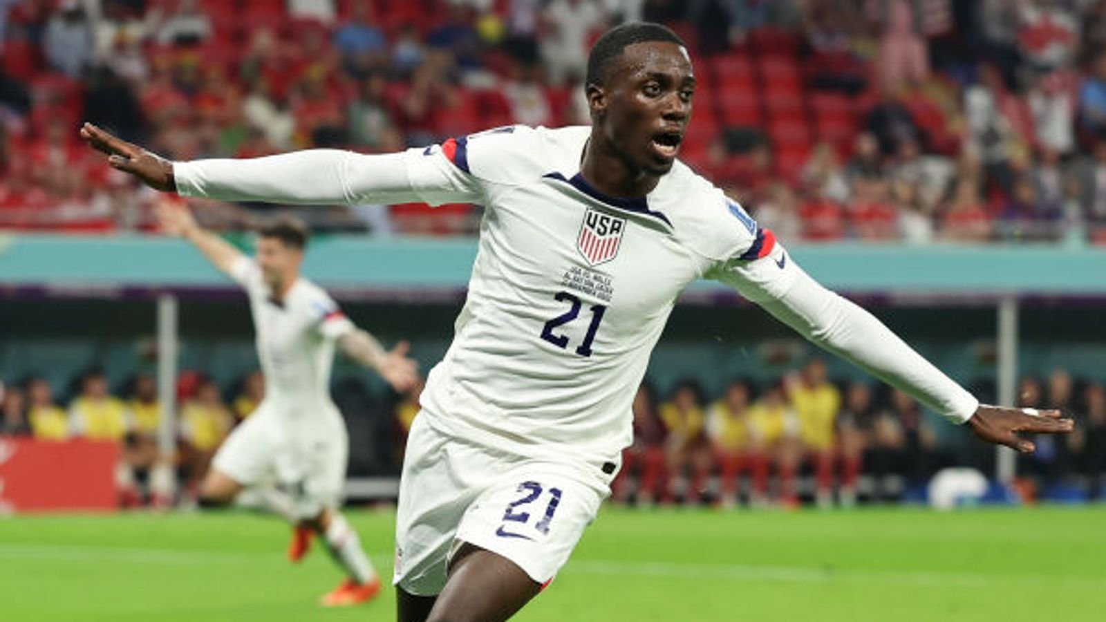 Timothy Weah's smart finish put USA ahead