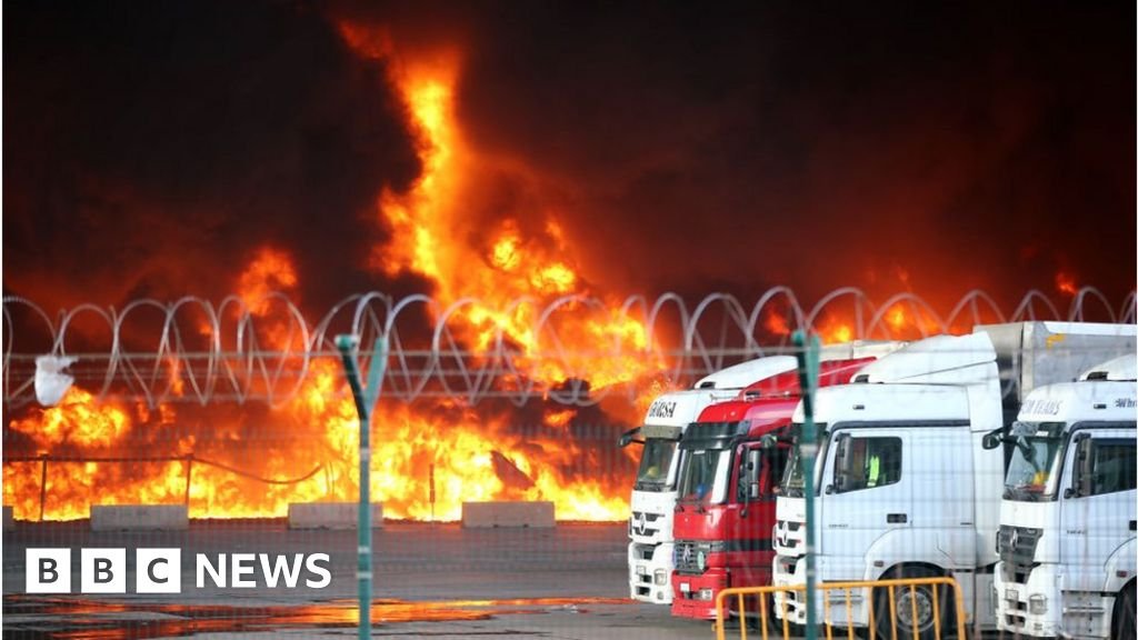 Turkey-Syria earthquake: Fire at Iskenderun port extinguished