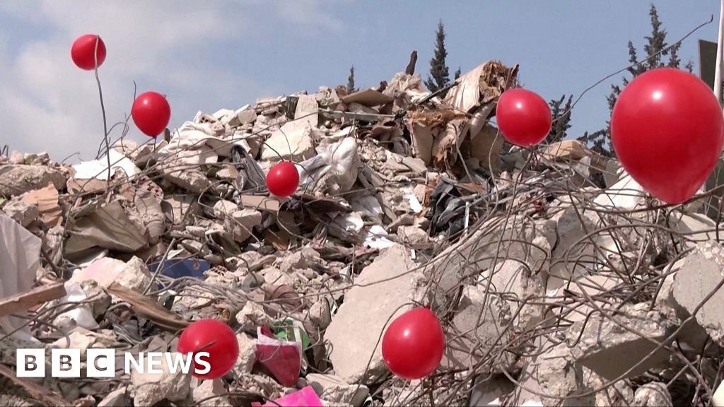 Red balloons to honour child earthquake victims