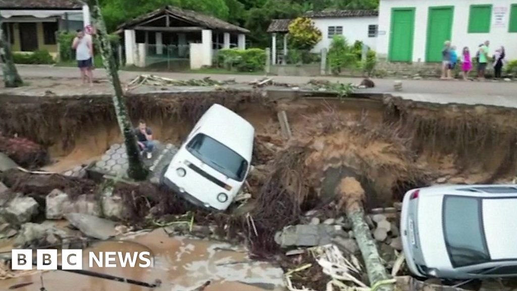 São Paulo: Dozens killed as deadly storms hit Brazilian coast