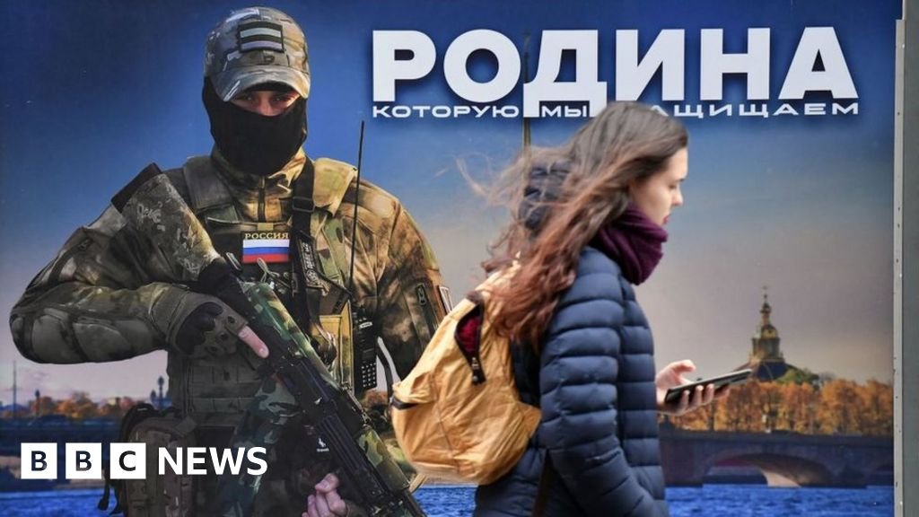 Russians in Putin's chokehold turn a blind eye to war