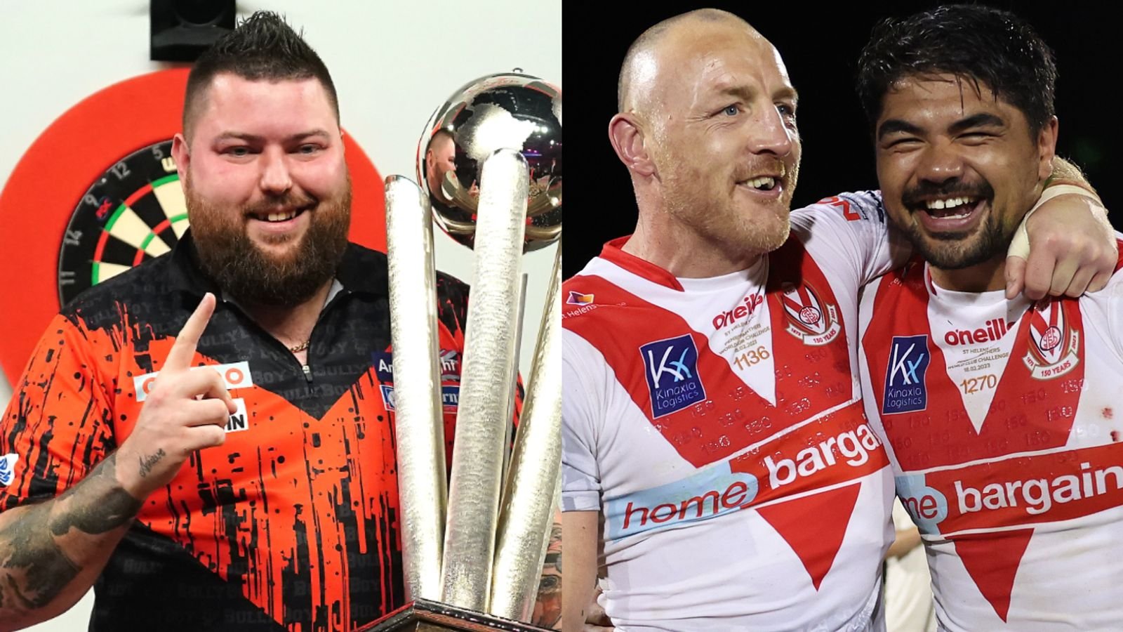 Michael Smith hails St Helens' dramatic World Club Challenge win and his motivation to become a multiple world darts champion