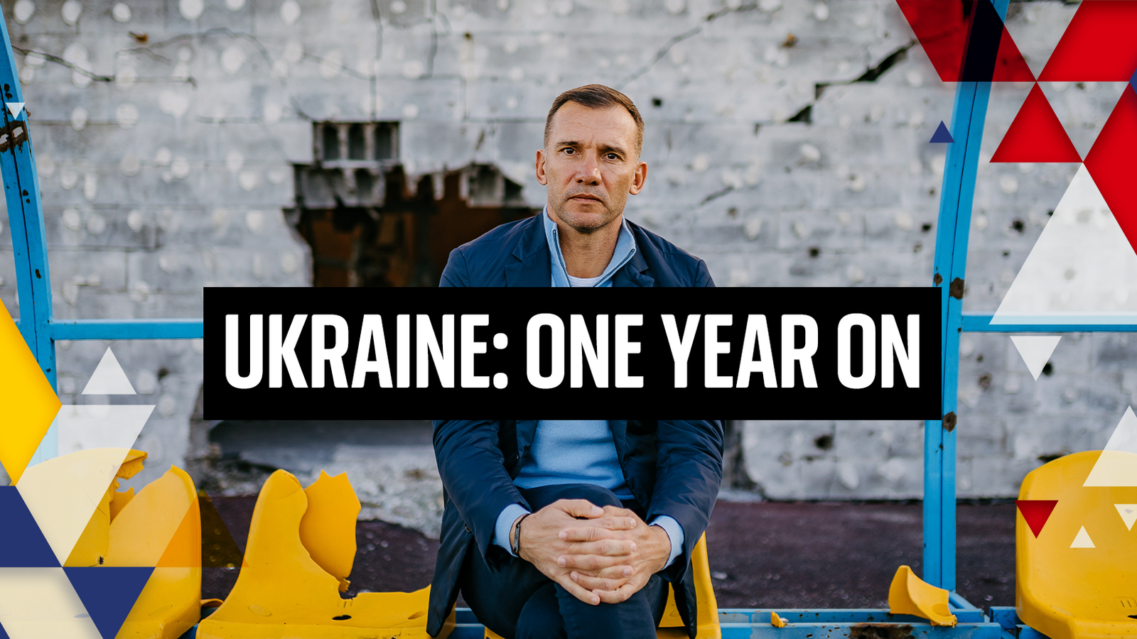 War in Ukraine: Andriy Shevchenko, Roberto De Zerbi and Vitalii Mykolenko speak one year after Russia's invasion