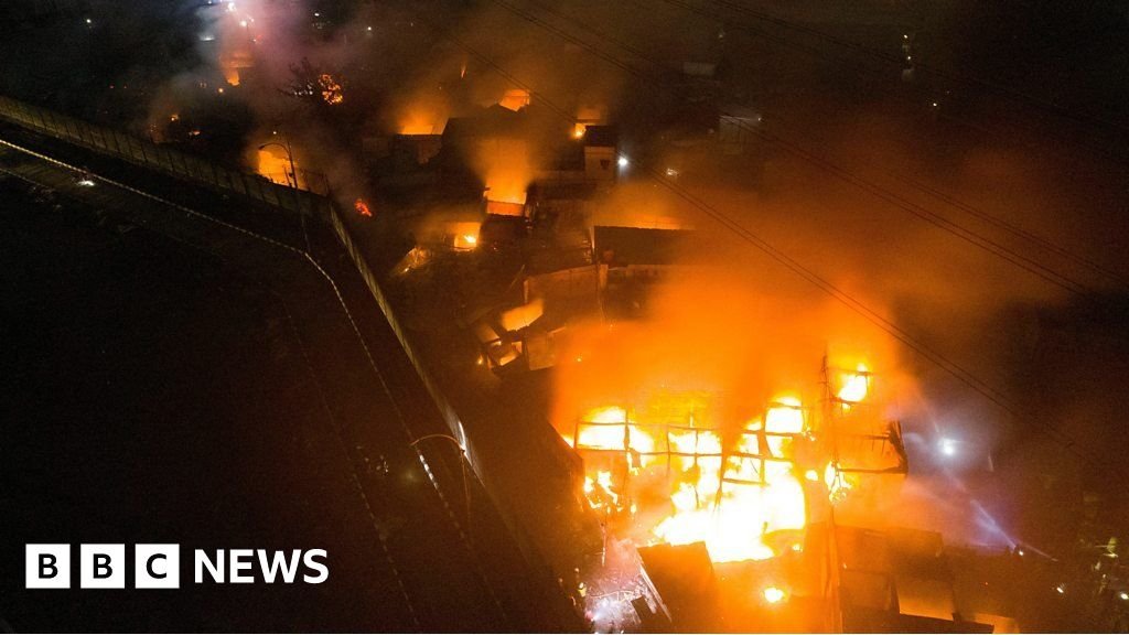 WATCH: Huge fire burns after Indonesia depot explosion