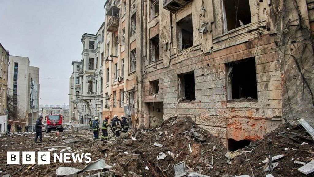 Ukraine war: Russian air strikes hit cities across country