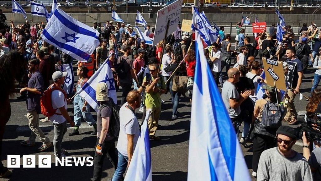 Watch: On the ground at Israel's mass protests