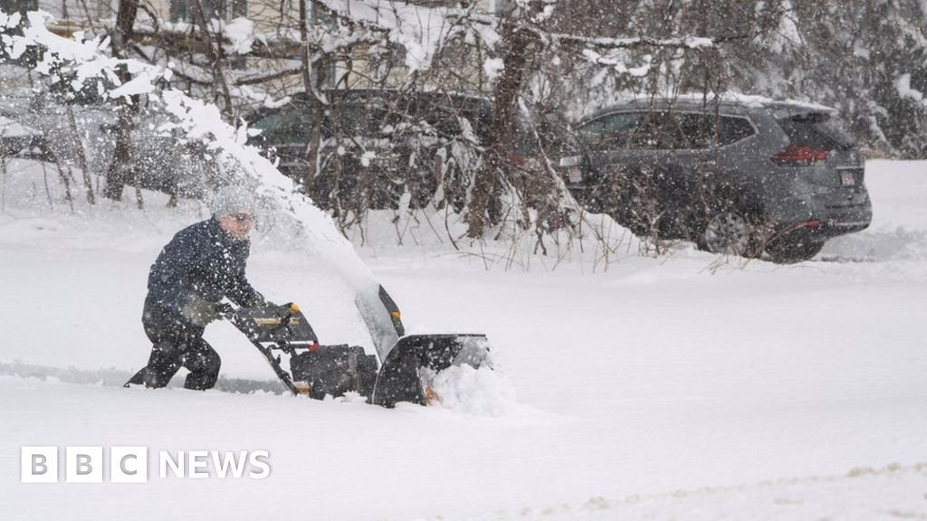 Storms cause power outages in California and north-east