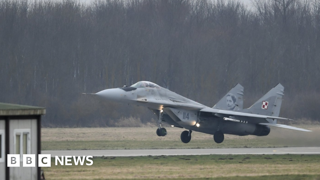 Poland to send four fighter jets to Ukraine 'in coming days'