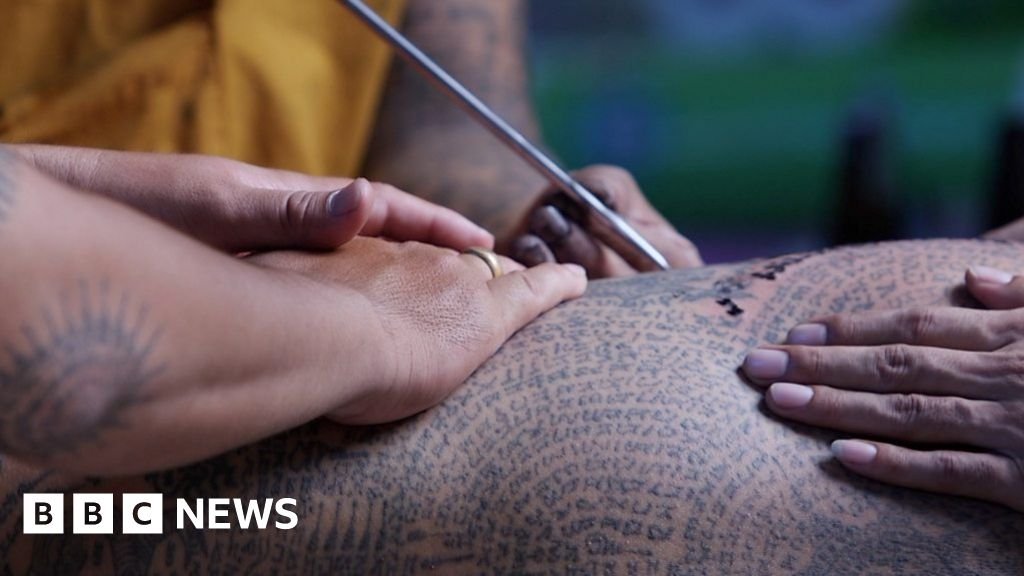 The sacred tattoos inked by Thai monks