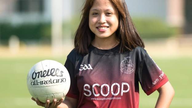 Abandoned as a baby, raised up by Gaelic football