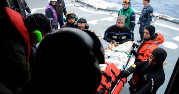 Argentine Navy rescues injured sailor off South Georgia Islands