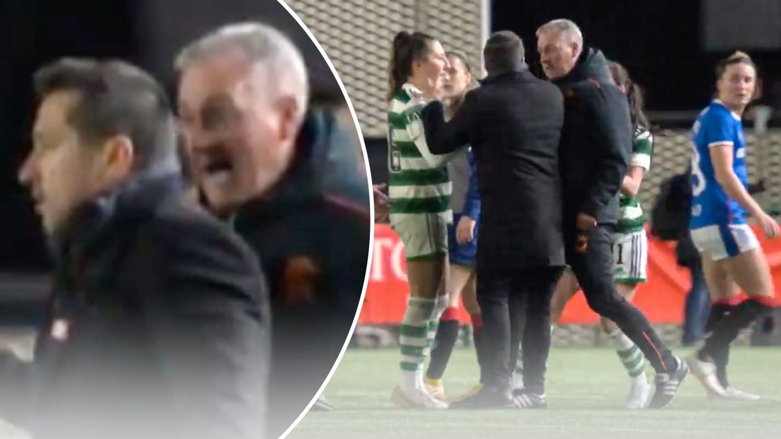 Rangers vs Celtic: Police investigating alleged Craig McPherson headbutt towards Fran Alonso in SWPL match