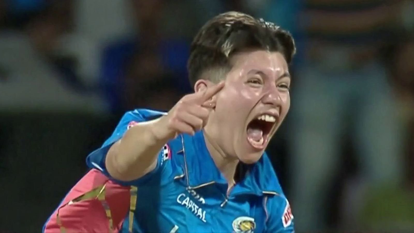 WPL: England's Issy Wong takes hat-trick as Mumbai Indians reach final with 72-run win over UP Warriorz