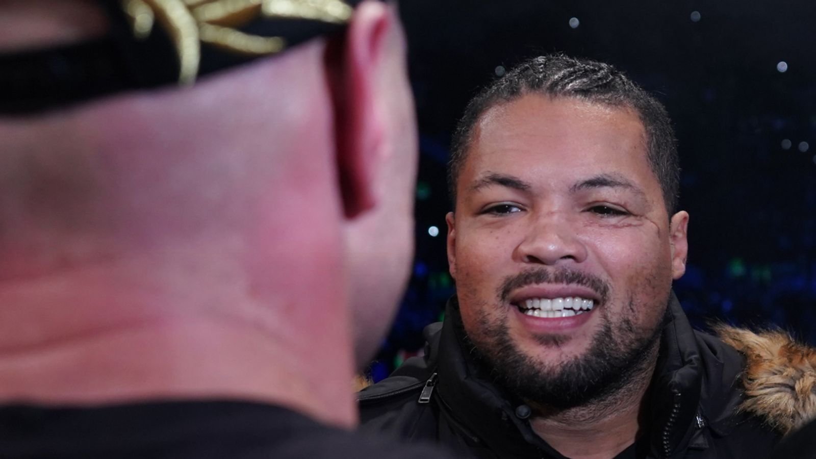 Joe Joyce and Tyson Fury face off (Photo: Queensberry)