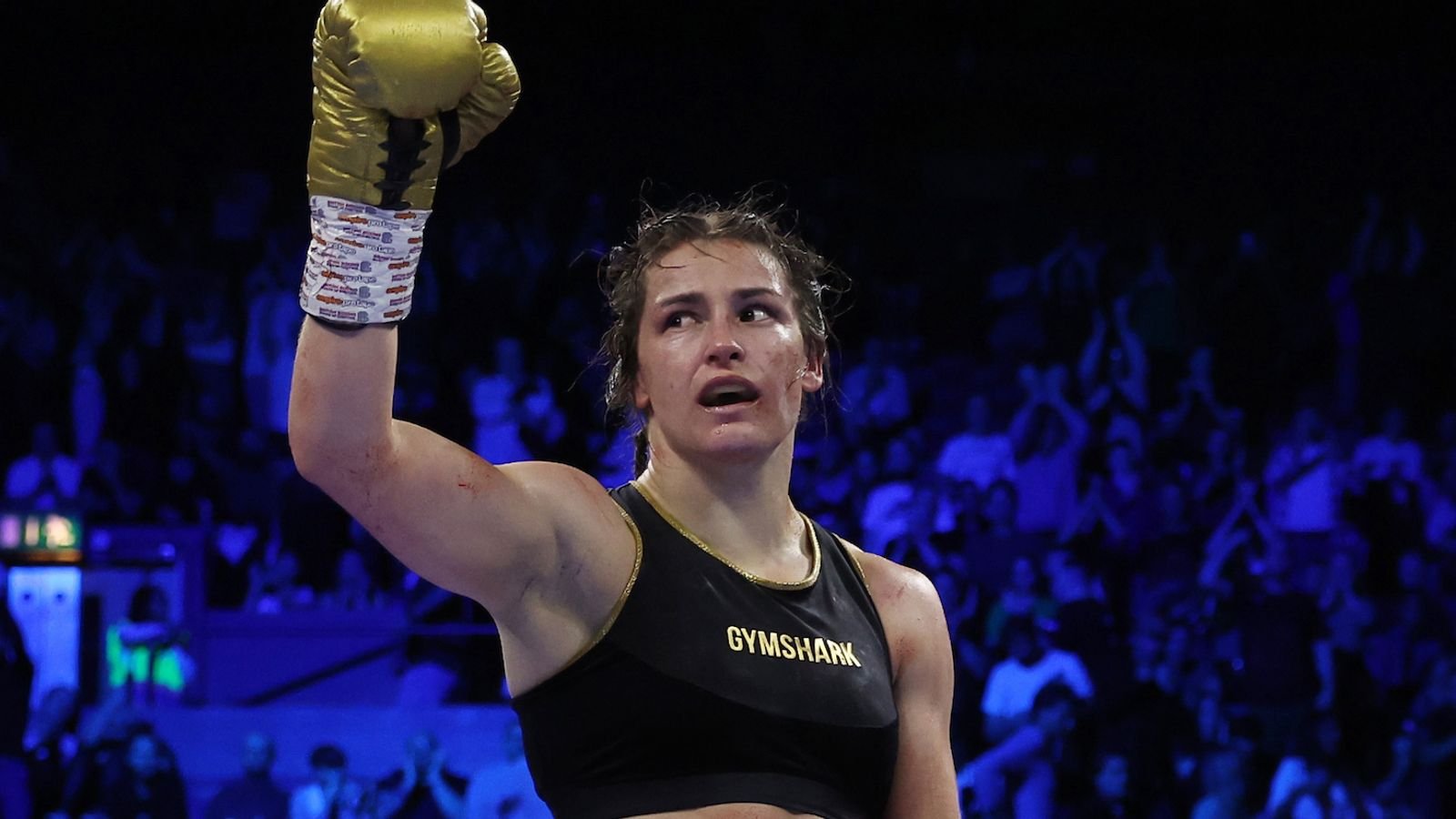 London, UK: Katie Taylor v Karen Elizabeth Carabajal, WBC, WBA, IBF, WBO and Ring Magazine..Lightweight Titles.29 October 2022.Picture By Mark Robinson Matchroom Boxing.