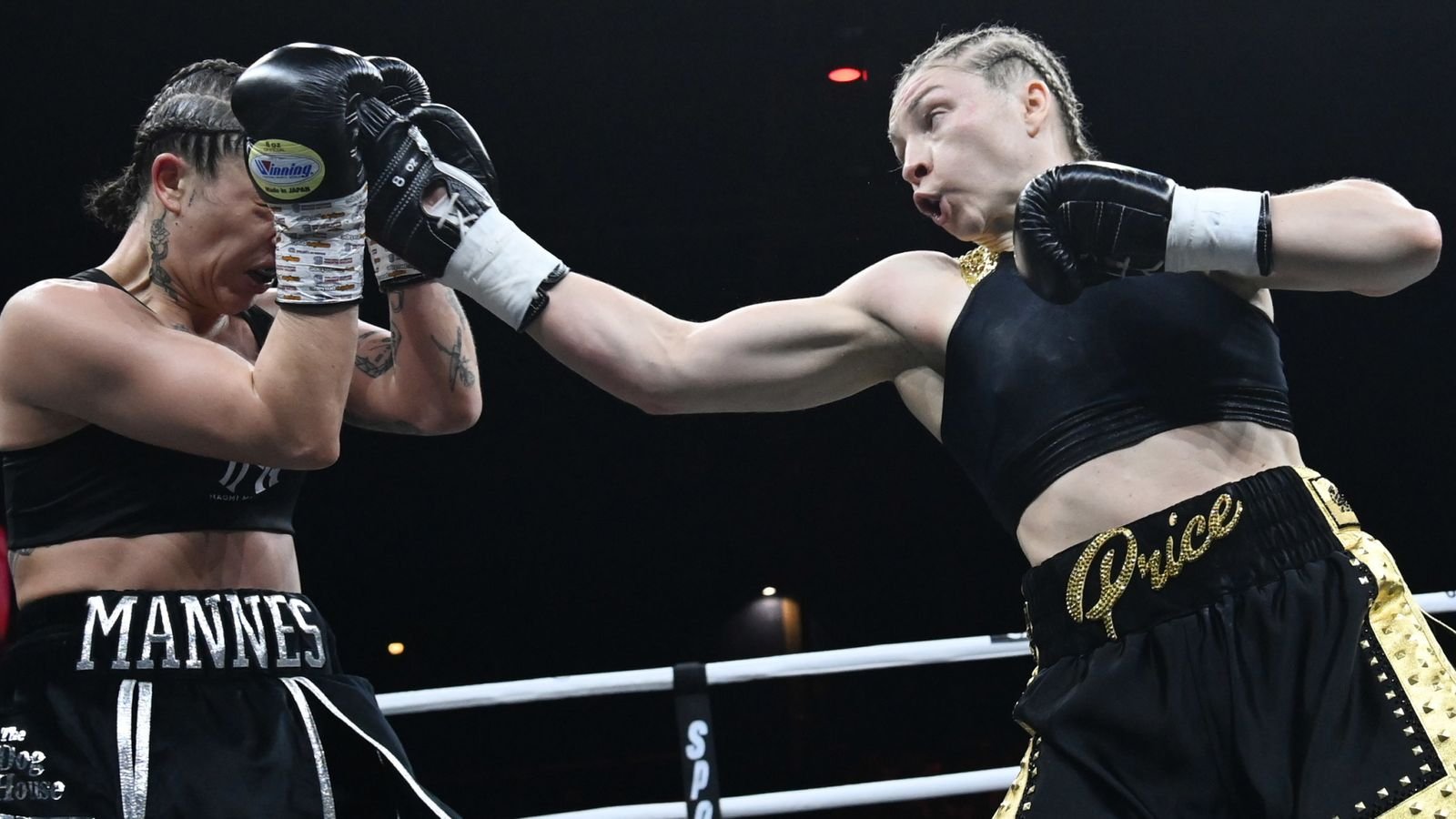 Lauren Price dominates Naomi Mannes in Paris | Macaulay McGowan held to controversial draw against Farrhad Saad