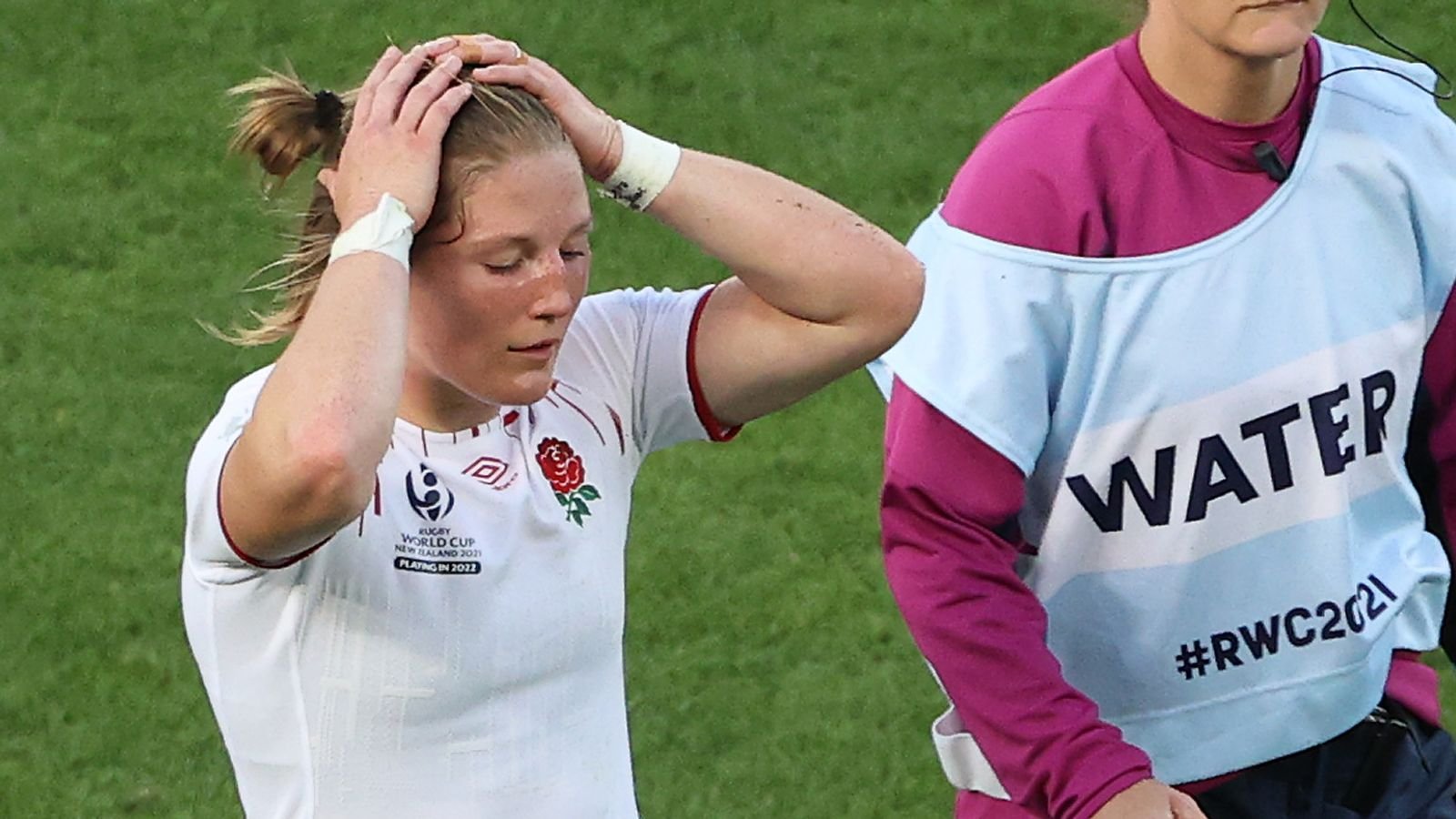 Lydia Thompson on living with ‘complete blame’ for England’s World Cup final loss to New Zealand after red card