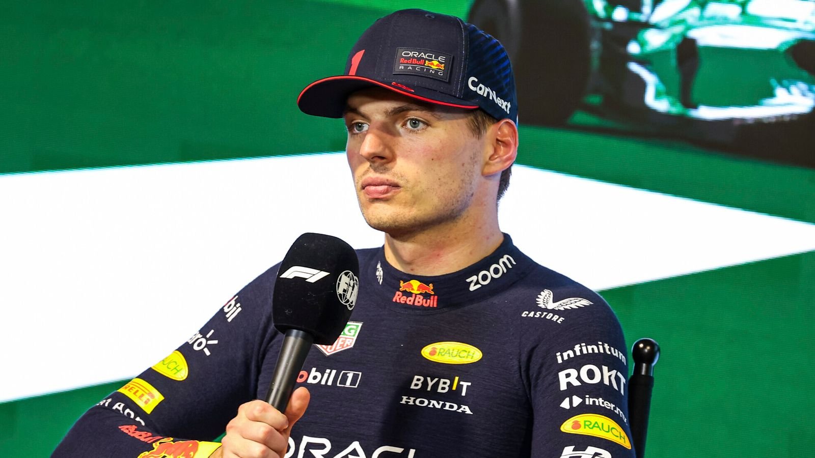 Saudi Arabian Grand Prix: Max Verstappen 'not happy' finishing second as Sergio Perez wins in Jeddah