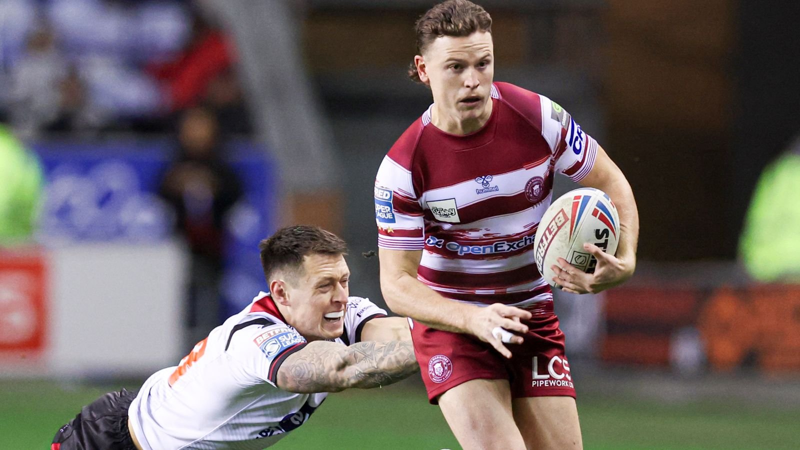 Super League: Wigan Warriors clash with Salford Red Devils at DW Stadium - as it happened