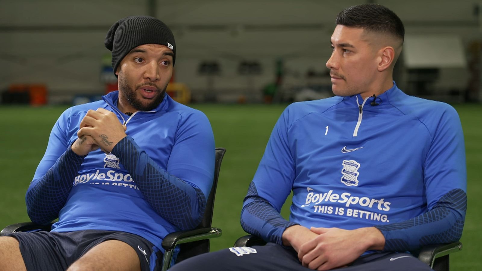 Birmingham City players Troy Deeney and Neil Etheridge want more to be done to tackle racism in football