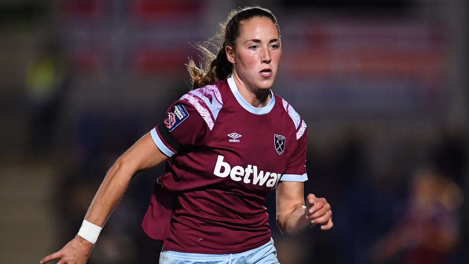 West Ham defender Lucy Parker has criticised her own club for failing to facilitate a match for their women's team at the London Stadium