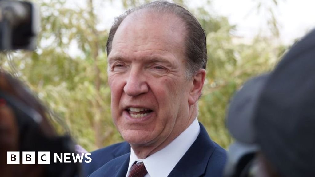 China's loans to Africa worry World Bank President David Malpass