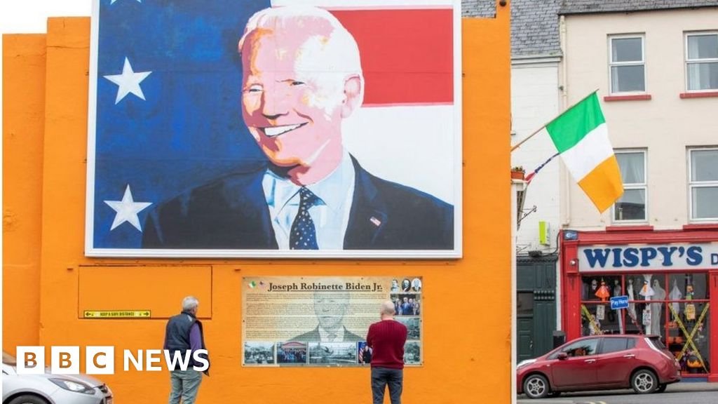 Joe Biden returns to Ireland like a hometown hero