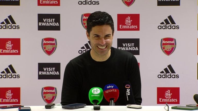 ‘I have very wild dreams!’ – Mikel Arteta’s hilarious response to Leandro Trossard question